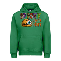 Emerald spooky pumpkin Urban Hoodie - SublimationCraftShop