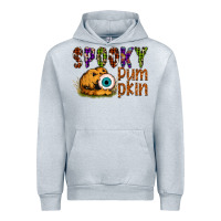 Heather Grey spooky pumpkin Urban Hoodie - SublimationCraftShop