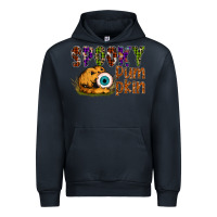 Navy spooky pumpkin Urban Hoodie - SublimationCraftShop
