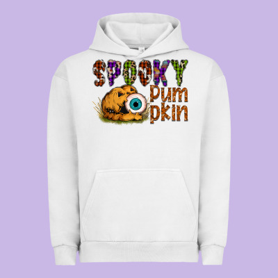 Spooky Pumpkin Urban Hoodie Designed By Sublimationcraftshop