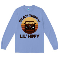 Colony Blue Stay Trippy Lil Hippy Long Sleeve Tee - Bettercallsaul