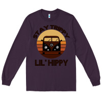 Plum Stay Trippy Lil Hippy Long Sleeve Tee - Bettercallsaul
