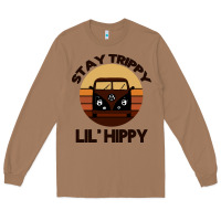 Toasted Coconut Stay Trippy Lil Hippy Long Sleeve Tee - Bettercallsaul