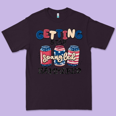 Getting Star Spangled Hammered Premium Tee Designed By Maliassmallbusiness