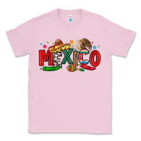 Bubblegum Pink colorful mexico collage Classic Tee - LillyAllenDesigns