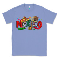 Colony Blue colorful mexico collage Classic Tee - LillyAllenDesigns
