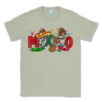 Matcha colorful mexico collage Classic Tee - LillyAllenDesigns