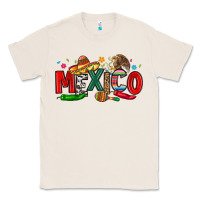 Natural colorful mexico collage Classic Tee - LillyAllenDesigns