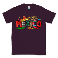 Plum colorful mexico collage Classic Tee - LillyAllenDesigns