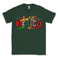 Sports Green colorful mexico collage Classic Tee - LillyAllenDesigns