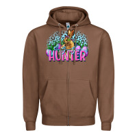 Chestnut Egg hunter Easter Day Zipper Hoodie - CowGirlArtShop