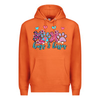 Carrot xoxo hugs and kisses paws olivia Premium Hoodie - OliviaCreatesArt
