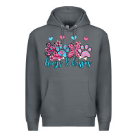 Rock xoxo hugs and kisses paws olivia Premium Hoodie - OliviaCreatesArt