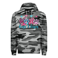 Slate Camo xoxo hugs and kisses paws olivia Premium Hoodie - OliviaCreatesArt