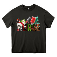 Asphalt Christmas nurse Heavy Core Tee - AdoDesignShop