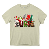 Mossy Christmas nurse Heavy Core Tee - AdoDesignShop