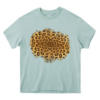 Arona leopard patch Heavy Core Tee - Jasminsmagicworld