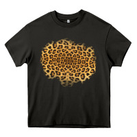 Asphalt leopard patch Heavy Core Tee - Jasminsmagicworld