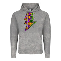 Cloud Rock halloween lightning bolt Vintage Hoodie - BundleAndBundleShop