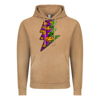 Vintage Camel halloween lightning bolt Vintage Hoodie - BundleAndBundleShop
