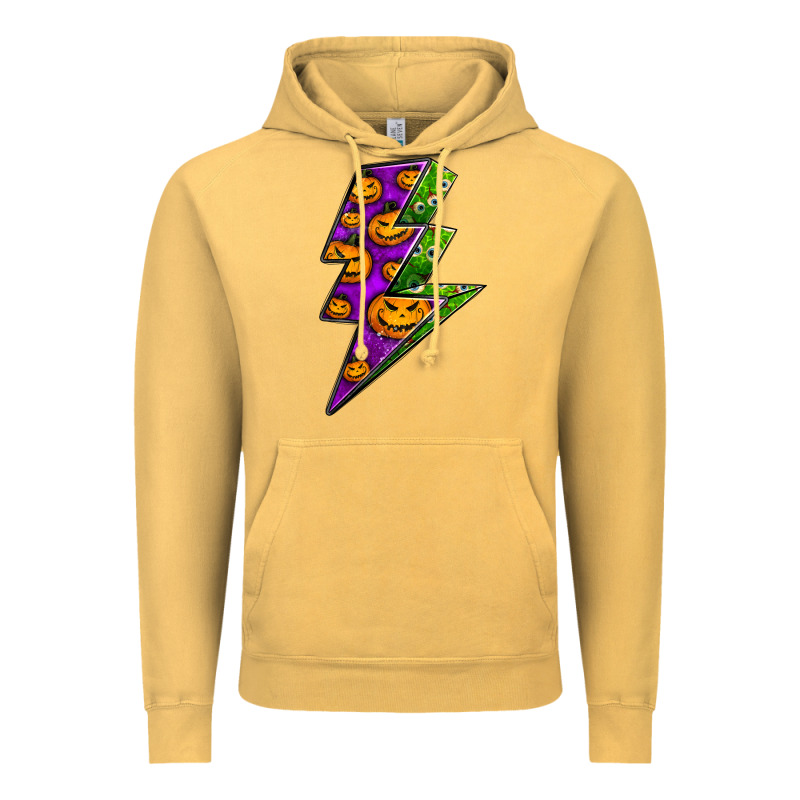 Halloween Lightning Bolt Vintage Hoodie by BundleAndBundleShop | Teevron