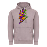 Vintage Zinc halloween lightning bolt Vintage Hoodie - BundleAndBundleShop