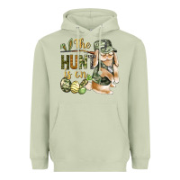 Matcha The Hunt Is On Heavyweight Hoodie - BundleAndBundleShop