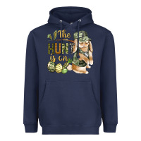 Navy The Hunt Is On Heavyweight Hoodie - BundleAndBundleShop