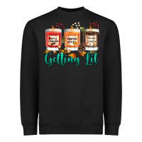 Black Candles with Fall Getting Lit Heavyweight Sweatshirt - texasbilliewilder
