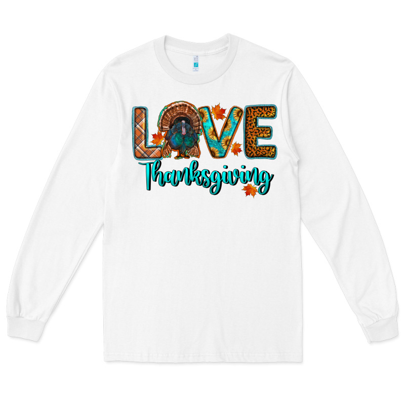 Love Thanksgiving Turkey Long Sleeve Tee by RanaPortraitStore | Teevron