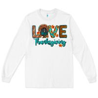 White love thanksgiving turkey Long Sleeve Tee - RanaPortraitStore
