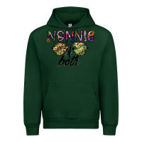 Forest Green nonnie of both Urban Hoodie - CowhideDigitalArt