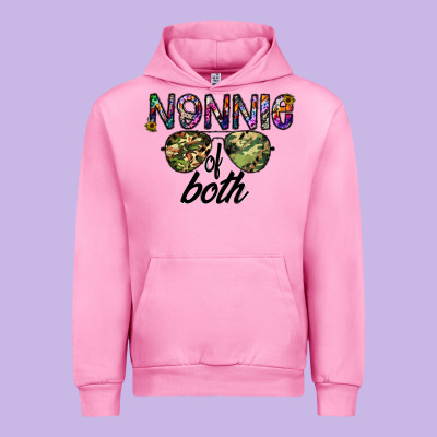 Nonnie Of Both Urban Hoodie Designed By Cowhidedigitalart