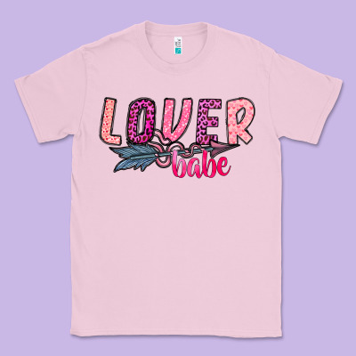 Lover Babe Classic Tee Designed By Sublimationcraftshop
