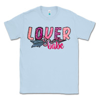 Dusty Blue Lover Babe Classic Tee - SublimationCraftShop