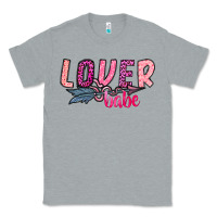 Heather Grey Lover Babe Classic Tee - SublimationCraftShop