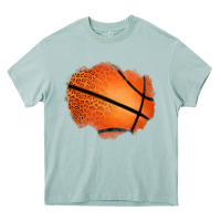 Arona leopard basketball patch Heavy Core Tee - Jasminsmagicworld