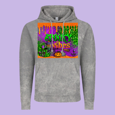 Spooky Vibes Tumbler Vintage Hoodie Designed By Bundleandbundleshop
