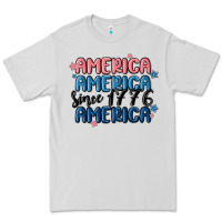 Dove Grey america since 1776 Premium Tee - MaliasSmallBusiness