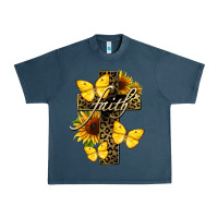 Midnight Navy Western Faith Urban Heavy Tee - LillyAllenDesigns