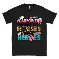 Black caregiver because nurses need heroes Classic Tee - LillyAllenDesigns