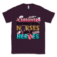 Plum caregiver because nurses need heroes Classic Tee - LillyAllenDesigns