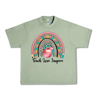 Oil Green teach love inspire Urban Heavy Tee - JahusDesignShop