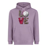 Lavender love volleyball Heavyweight Hoodie - FaDigitalArtStudio