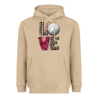 Mushroom love volleyball Heavyweight Hoodie - FaDigitalArtStudio