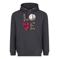 Smoke love volleyball Heavyweight Hoodie - FaDigitalArtStudio