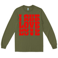 Army Green Love Long Sleeve Tee - Bettercallsaul