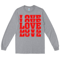 Heather Grey Love Long Sleeve Tee - Bettercallsaul