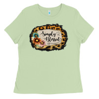 Matcha simply blessed Ladies Tee - Jasminsmagicworld