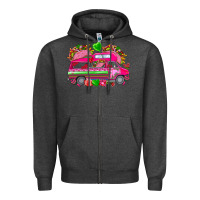 Valentine's Day Tacos Truck Mexico Zipper Hoodie | Teevron